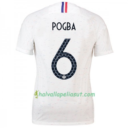 Jalkapallo Pelipaidat Ranska Pogba 6 Naisten World Cup 2018 Vieraspaita